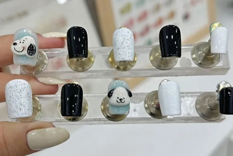 Chất liệu gel nail box, mang lại độ bền cao