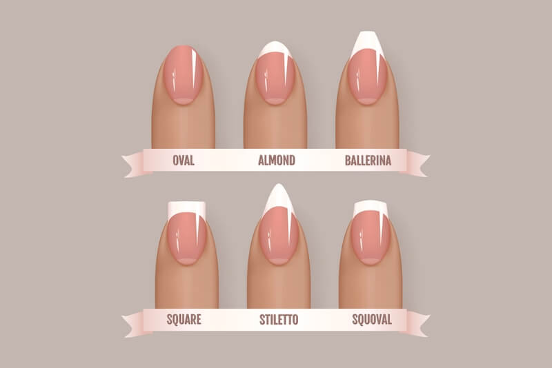 Chọn kiểu dáng nail
