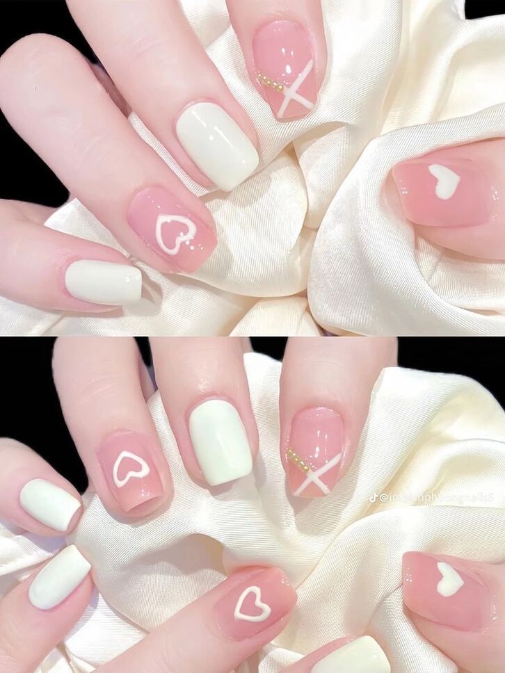Những mẫu nail đẹp cho móng ngắn theo phong cách Hàn Quốc, trẻ trung và hiện đại