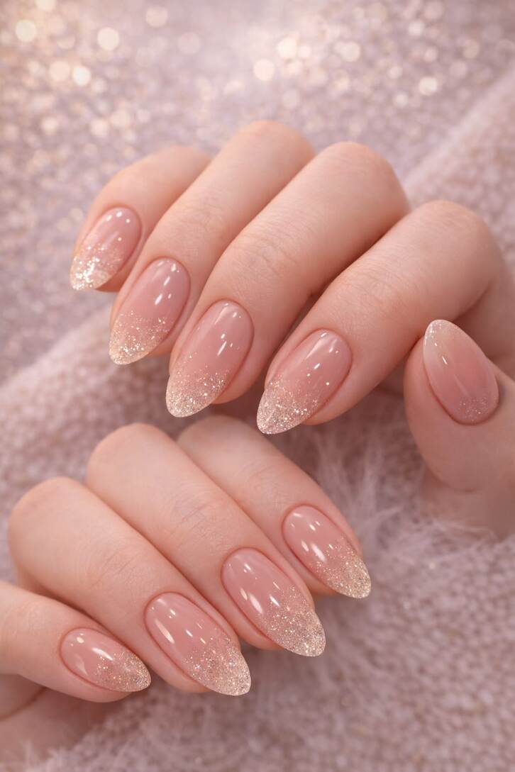 Ý tưởng nail màu hồng phấn nhẹ nhàng