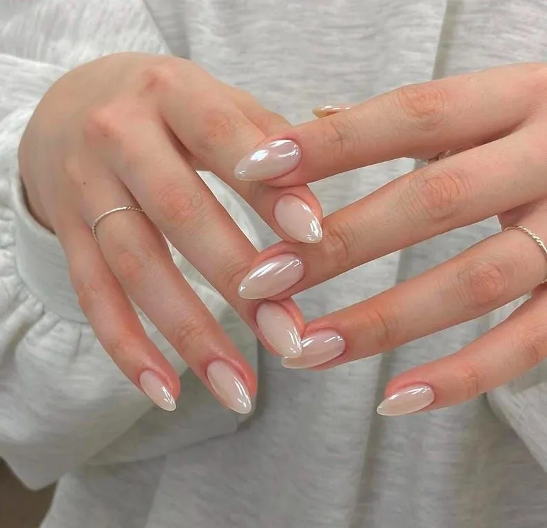 Nail tráng gương